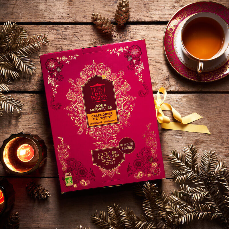 Calendrier De L Avent Thé 2023 Calendrier De L'avent Bio : Thés, Infusions Et Rooibos - Thés De La Pagode
