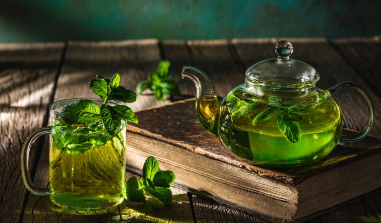 Les avantages du thé vert biologique citron gingembre