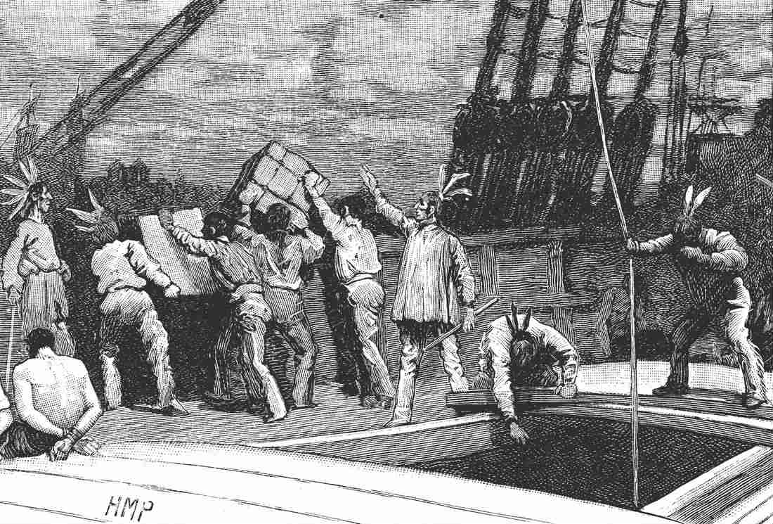 Histoire du thé : anniversaire de la Boston Tea Party