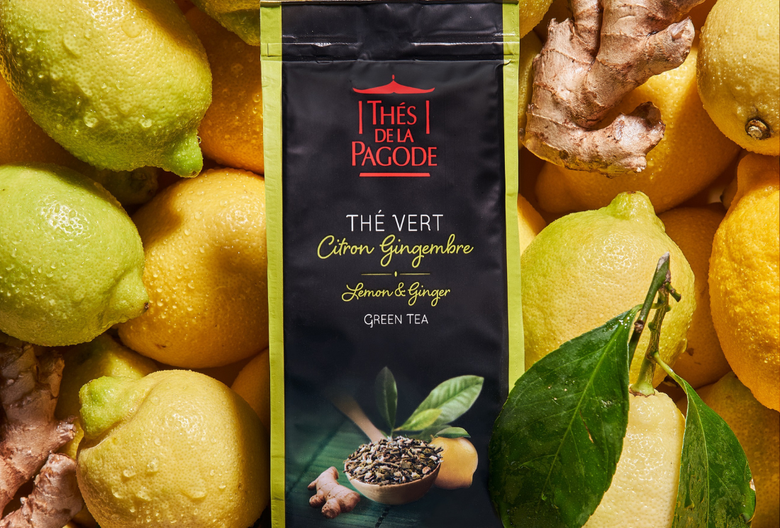 Les bienfaits pour la santé du thé vert au citron et au gingembre