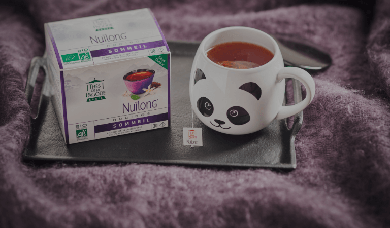 Kräutertee und Rooibos Teebeutel